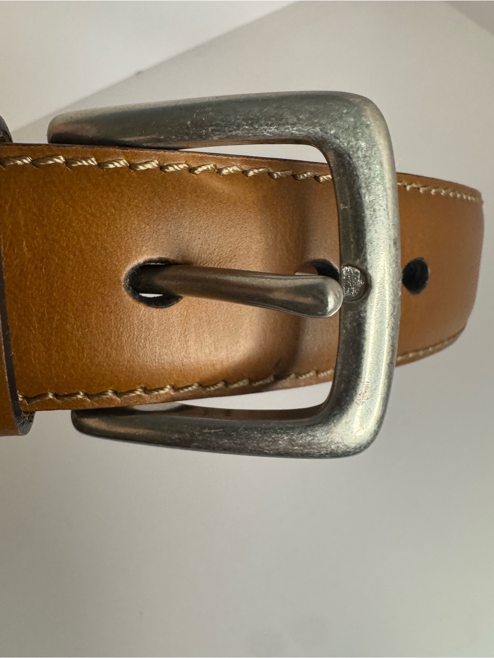 Fossil Aiden Leather Belt Size 85/34 - Picture 4 of 9